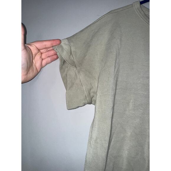 nlt-no less than Heavy Weight Tee With Sleeve Detail - Picture 2 of 3